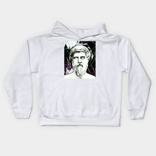 Plutarch Black and White Portrait | Plutarch Artwork 3 Kids Hoodie